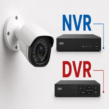 تفاوت DVR و NVR به زبان ساده